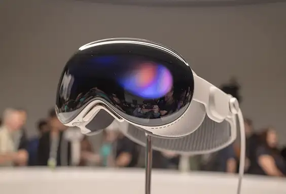 Apple Vision Pro lors de la WWDC 2023